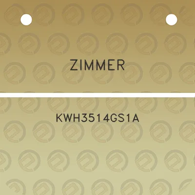 zimmer-kwh3514gs1a