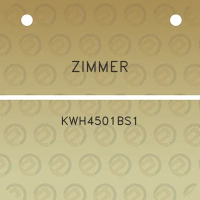 zimmer-kwh4501bs1