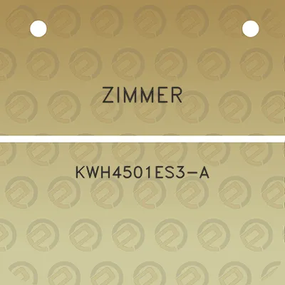 zimmer-kwh4501es3-a