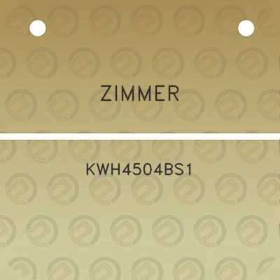 zimmer-kwh4504bs1