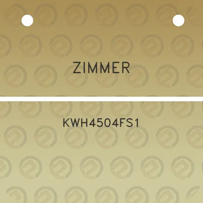 zimmer-kwh4504fs1