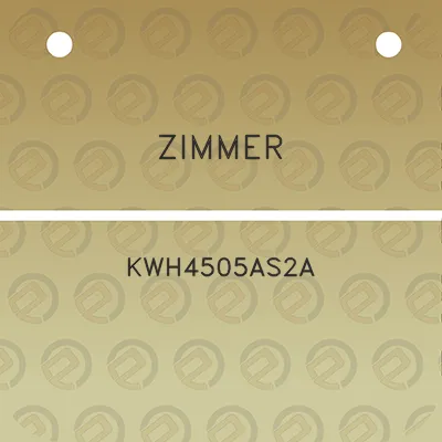 zimmer-kwh4505as2a