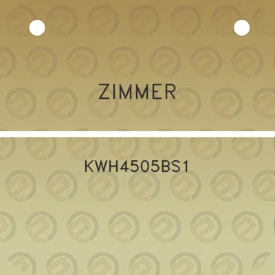 zimmer-kwh4505bs1