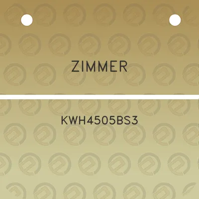 zimmer-kwh4505bs3