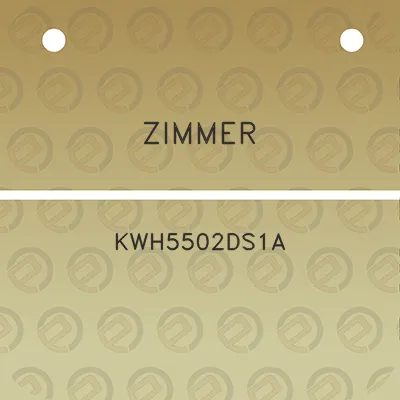 zimmer-kwh5502ds1a