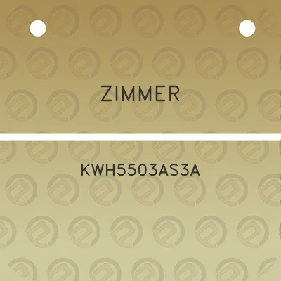 zimmer-kwh5503as3a