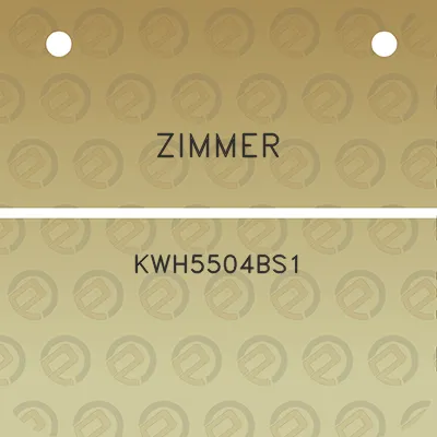 zimmer-kwh5504bs1