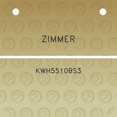 zimmer-kwh5510bs3