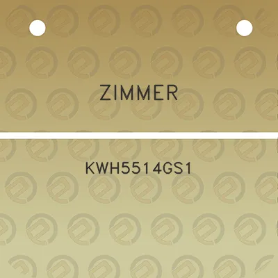 zimmer-kwh5514gs1