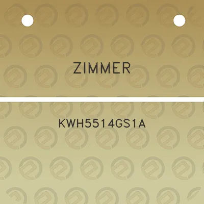 zimmer-kwh5514gs1a