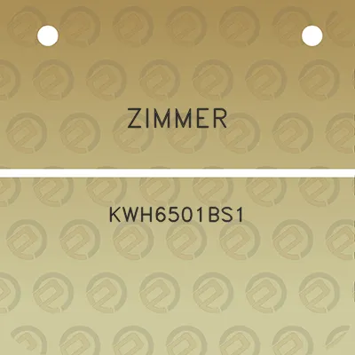 zimmer-kwh6501bs1