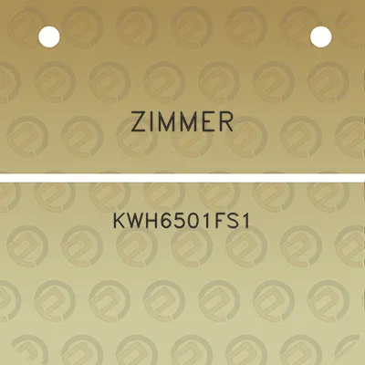 zimmer-kwh6501fs1