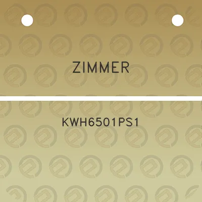 zimmer-kwh6501ps1