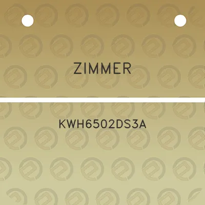 zimmer-kwh6502ds3a