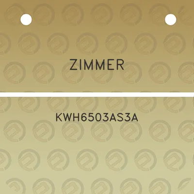 zimmer-kwh6503as3a