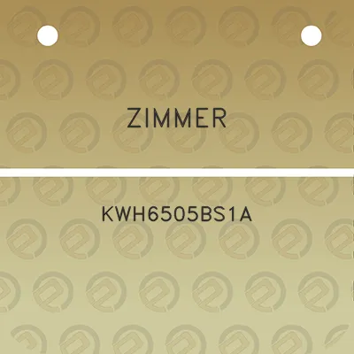 zimmer-kwh6505bs1a