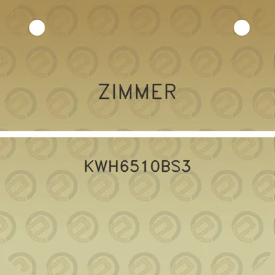 zimmer-kwh6510bs3