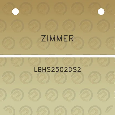 zimmer-lbhs2502ds2