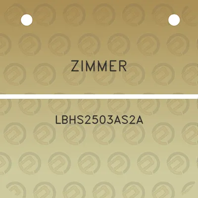 zimmer-lbhs2503as2a