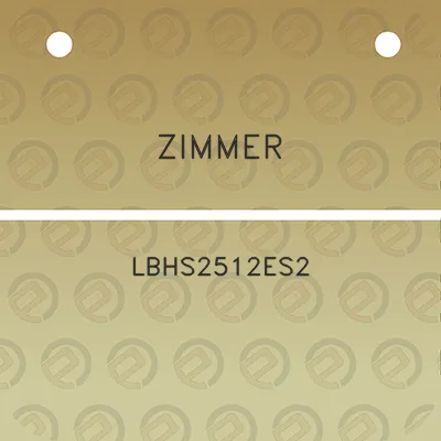 zimmer-lbhs2512es2