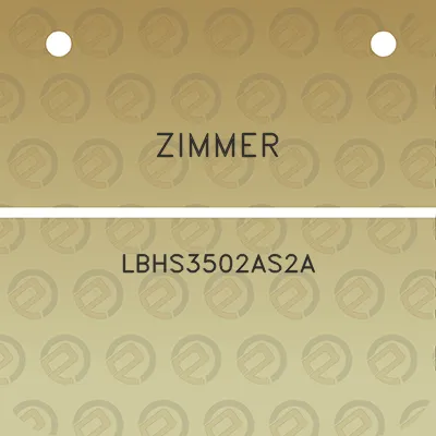 zimmer-lbhs3502as2a