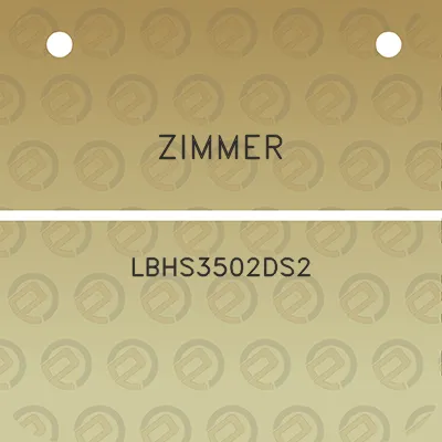 zimmer-lbhs3502ds2