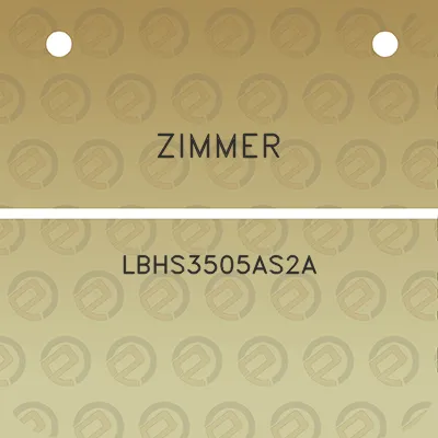 zimmer-lbhs3505as2a