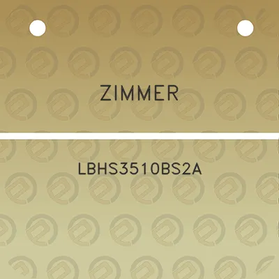 zimmer-lbhs3510bs2a