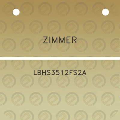 zimmer-lbhs3512fs2a