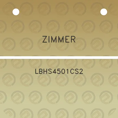 zimmer-lbhs4501cs2