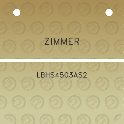 zimmer-lbhs4503as2