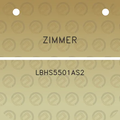 zimmer-lbhs5501as2