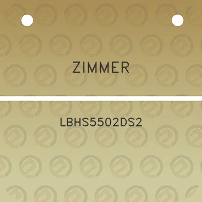 zimmer-lbhs5502ds2