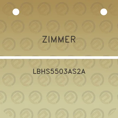 zimmer-lbhs5503as2a