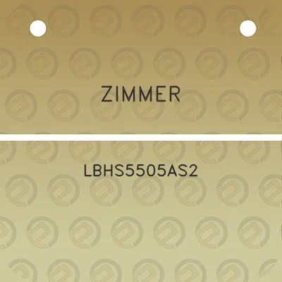 zimmer-lbhs5505as2