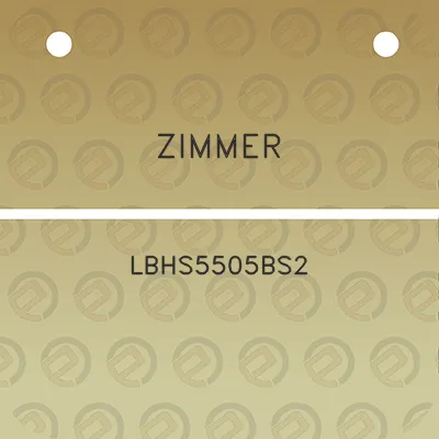 zimmer-lbhs5505bs2