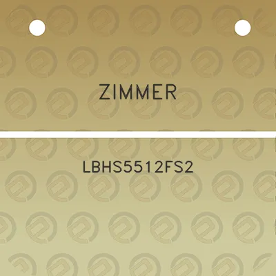 zimmer-lbhs5512fs2