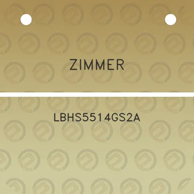 zimmer-lbhs5514gs2a