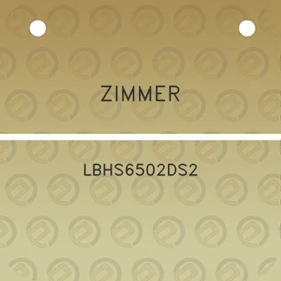 zimmer-lbhs6502ds2