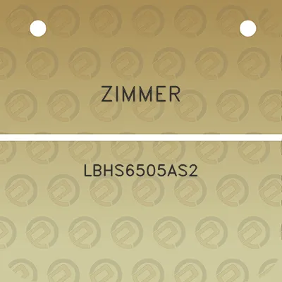 zimmer-lbhs6505as2