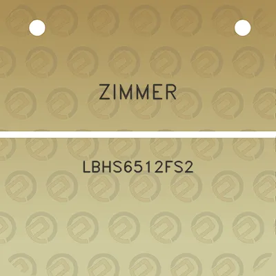 zimmer-lbhs6512fs2