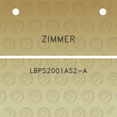 zimmer-lbps2001as2-a