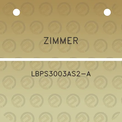 zimmer-lbps3003as2-a