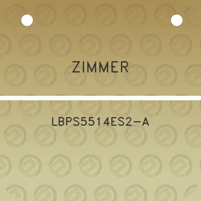 zimmer-lbps5514es2-a