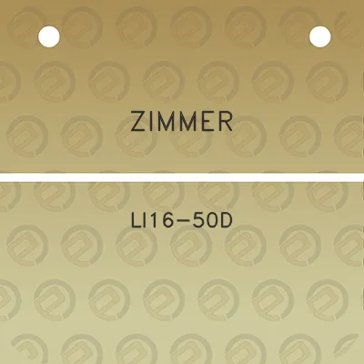 zimmer-li16-50d