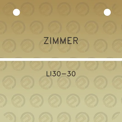 zimmer-li30-30