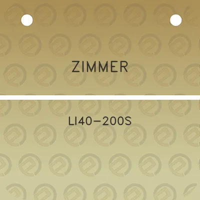 zimmer-li40-200s