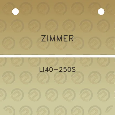 zimmer-li40-250s