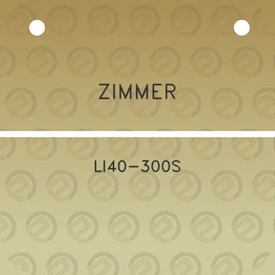 zimmer-li40-300s