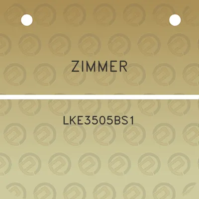 zimmer-lke3505bs1